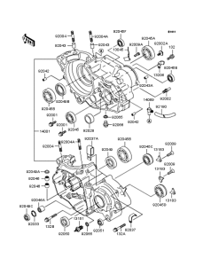 Картер двигателя