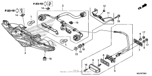 VFR1200F (DCT) Задний фонарь
