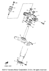 XT600EBC Управление
