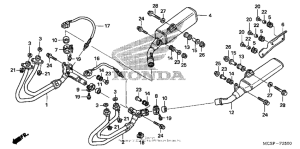 ST1300P (ABS) Глушитель
