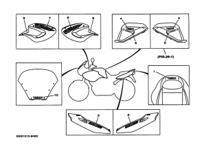TDM850 グラフイツク. エンブレム