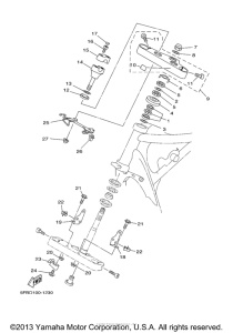 XVS650 Управление