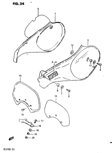 PE175 Frame cover model d