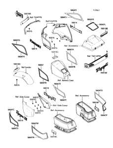 ZG1200 Decal(zg1200-b1 / b2 / b3)