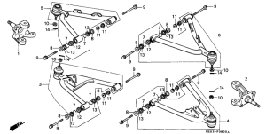 FL400R Передняя подвеска