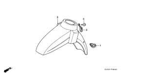 SH75 Переднее крыло