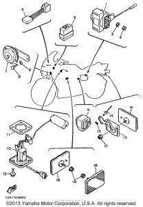 FJ1200S Электрика