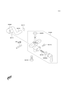 KDX50 Топливный фильтр