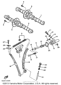 YX600S Цепь механизма газораспределения