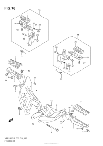 VZR1800 Подножки