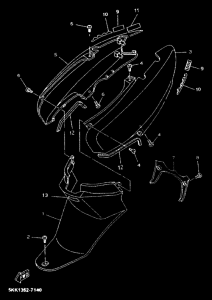 YN100 Боковая крышка
