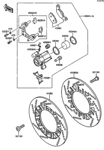 ZG1000 Передний суппорт