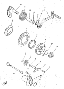 YN50R Стартер