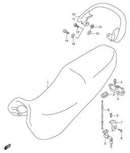 GSX600 Пружина