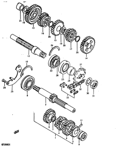 GT200 Трансмиссия
