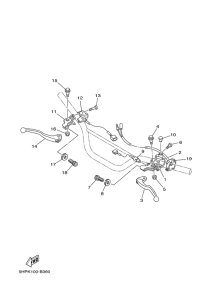  Handle switch. lever