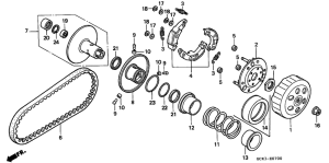 SRX90 Вариатор