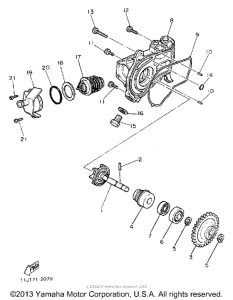 XZ550RJ Водяной насос