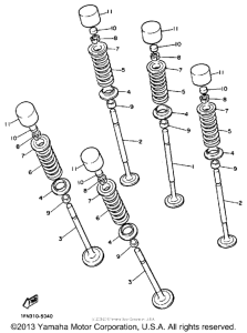 FZ700TC Клапана