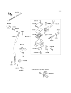 EX500 Главный тормозной цилиндр