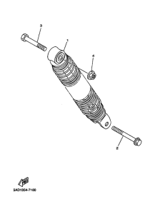 YN50R Задняя подвеска