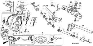  Handle pipe / top bridge