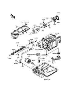 ZX1400 Масляный насос