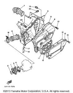 TW200L Впускная система