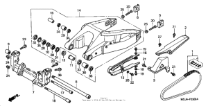 CBR900RE Swingarm (1)