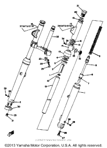 CT2 Передняя вилка