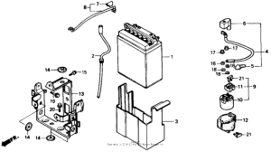 GB500 Аккумулятор