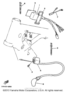 YZ125U Электрика