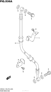 GW250 Передние тормозные трубки
