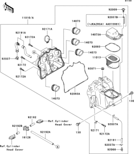 ZR1000 Воздушный фильтр