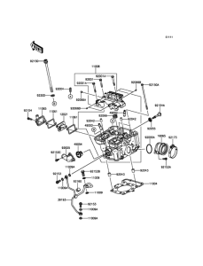 BX250 Головка цилиндров