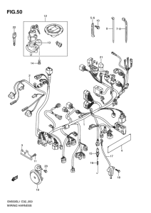SV650 Жгут проводов