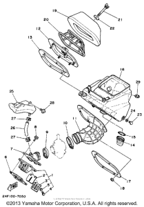 YZ80A Воздушный фильтр
