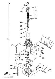 SR125 Карбюратор