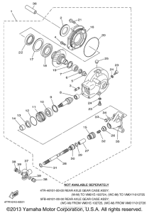 XVS650 Ведущий вал