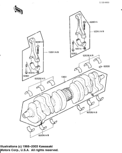  Вал коленчатый