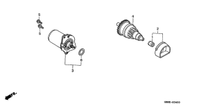 SFX50 Стартерный мотор