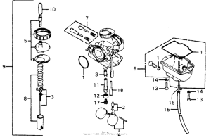 XR75 Карбюратор