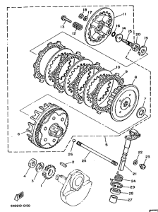 SR125 Сцепление