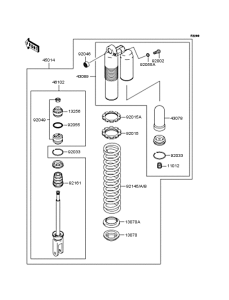 KX125 Амортизатор