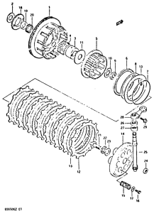 GS650 Бендикс