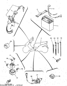 YP125 Электрика 2