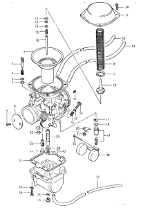 SP400 Carburetor assy