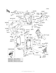 KL650 Radiator (Ees)
