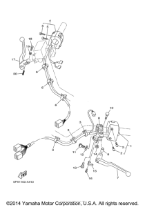 XV17PCP Рулевые переключатели