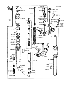  Передняя вилка